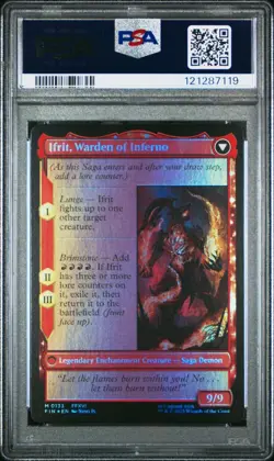 Clive, Ifrit's Dominant - #133 - Mythic - Foil - Final Fantasy - FIN - PSA 10 - Image 4