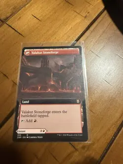 Magic the Gathering Valakut Awakening Extended Art Zendikar Rising 355 NM - Image 2