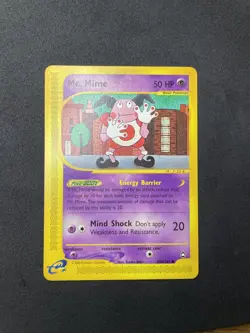2002 Pokemon Aquapolis Mr. Mime 95a/147 Near Mint Non-Holo WOTC - Image 1