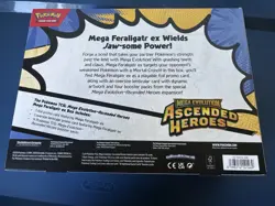 Pokemon TCG Mega Evolution: Ascended Heroes 3 Box Lot Feraligatr/Embroar Sealed - Image 5