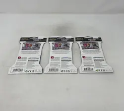 Pokemon TCG Sword & Shield Chilling Reign Sleeved Booster Pack Lot Of Three - Image 4