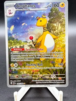Ampharos 090/086 Illustration Rare Pokemon TCG: Chaos Rising - English M/NM - Image 1