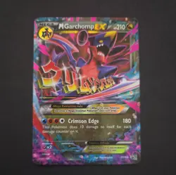 M Garchomp EX XY168 XY Promo Pokemon LP - Image 1