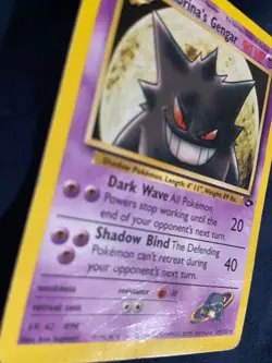 Pokemon TCG Sabrina's Gengar 29/132 Gym Challenge Non Holo MP - Image 5