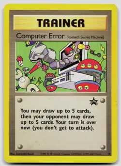 Computer Error 16 Wizards Black Star Promos Pokemon MP - Image 1
