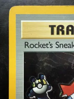 Pokemon Team Rocket Set Rocket's Sneak Attack 16/82 Rare Holo 1st Edition (LP) - Image 2