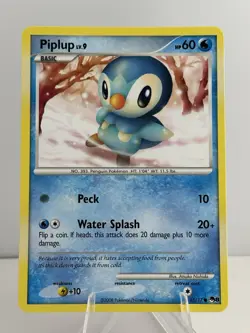Piplup 015/017 Pop Series 6 Regular Pokemon LP - Image 1