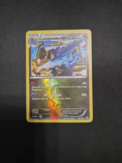 Pokemon TCG Garchomp Dragons Exalted 90/124 Reverse Holo NM - Image 1