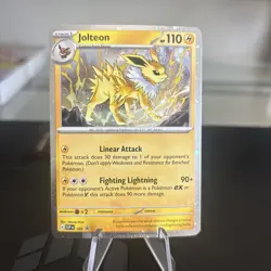 Jolteon SVP 169 Holo Rare - Prismatic Evolutions Pokemon TCG NM/Mint A22 - Image 1