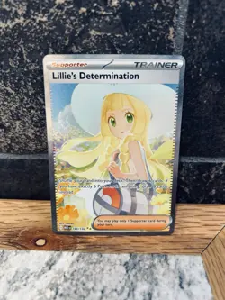 The Pokemon Company Lillie's Determination 184/132 Full Art Holo Ultra Rare - Image 1