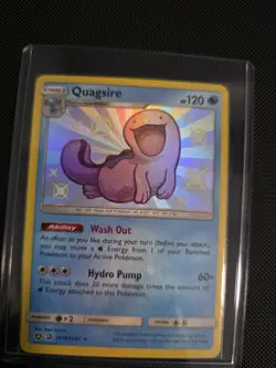 Shiny Quagsire SV10/SV94 - Hidden Fates Shiny Vault - Pokemon TCG Rare! - Image 1