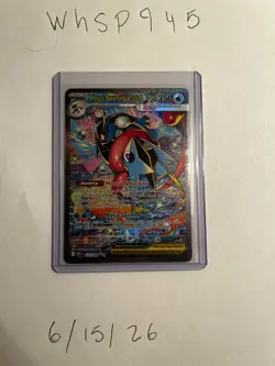🔥 Mega Greninja ex 116/086 Me04: Chaos Rising SIR - PACK FRESH 🔥 10 contender - Image 1