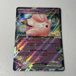 Pokemon Lillie's Clefairy EX 076/217 Ascended Heroes - Image 1