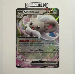 Pokemon Cinccino EX 073/086 CR1 Rare Holo English Chaos Rising NM - Image 1