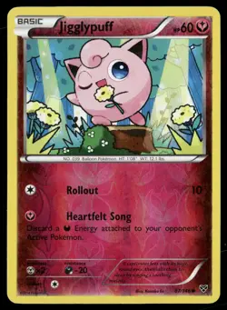 Jigglypuff 87/146 Common XY Pokemon Reverse Holo NM/M - Image 1