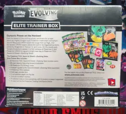 SEALED Pokemon TCG Sword & Shield Evolving Skies Elite Trainer Box English 2021 - Image 3