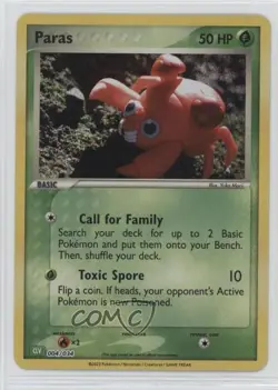 Paras Holo Pokemon TCG Classic Venusaur Deck (CLV) #004 - Image 1