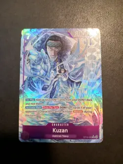 One Piece Card Game TCG Kuzan OP16-063 Alt Art M/NM Condition - Image 1