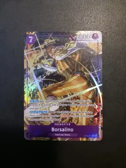 One Piece Card Game TCG Borsalino OP16-073 Alt Art M/NM Condition - Image 1