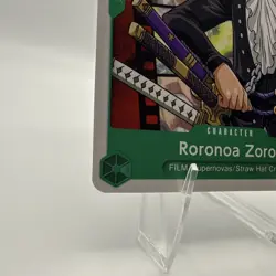 2023 One Piece Stamped Roronoa Zoro OP02-043 PRE-RELEASE Event - Image 5