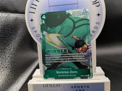2025 One Piece Tournament Pack Roronoa Zoro Volume/Vol. 3 Winner! #EB02-019! - Image 1