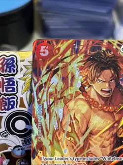 Portgas.D.Ace (Illustration Box Vol.5) ST15-005 One Piece Promotion Card Foil - Image 2