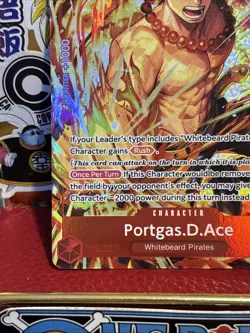 Portgas.D.Ace (Illustration Box Vol.5) ST15-005 One Piece Promotion Card Foil - Image 5