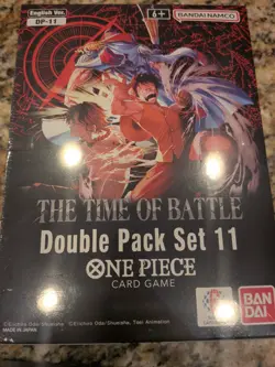 One Piece: The time of Battle Double Pack set 11 Display box x8 - Image 1