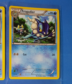 Frogadier 21/30 Pokemon card XY Suicune/Pikachu Libre Trainer Kit NM - Image 1