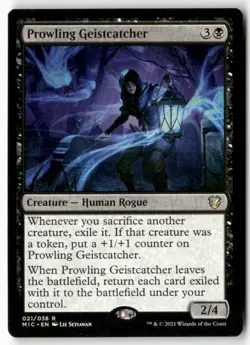 Prowling Geistcatcher 21 Commander: Innistrad: Midnight Hunt MTG NM - Image 1