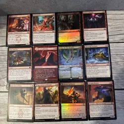 magic the gathering Lot Of 12 Cards - Image 1