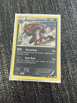 Pokemon Zoroark 090/113 Deck Exclusives Rare 100 HP Stage 1 Regular - Image 1