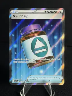 N's PP Up 262/217 Full Art Ultra Rare Pokemon Ascended Heroes ENGLISH NM - Image 3