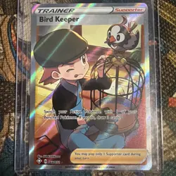 Pokemon Bird Keeper 066/072 Shining Fates Full Art NM/MT - Image 1
