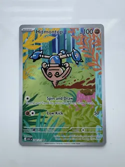 Pokemon TCG Hitmontop 240/217 Illustration Rare Holo 100 HP EN - Image 1