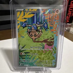 Pokemon TCG Hitmontop Astral Radiance Holo Rare 100 HP 240/217 EN 2022 - Image 1