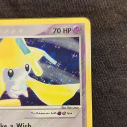 Pokemon TCG Jirachi 8/101 EX Hidden Legends 2004 Holo Rare Basic 70 HP NEAR MINT - Image 4