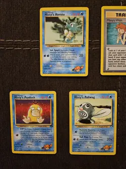 NM 11 Misty & Lt Surge Cards 2000 Gym Challenge Pokemon TCG Cards. All Near Mint - Image 4
