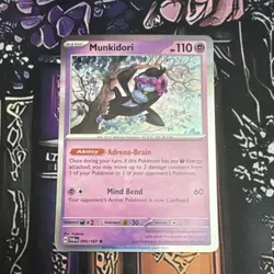 Pokemon Munkidori 095/167 Sv06: Twilight Masquerade Holo Rare HP110 - Image 1