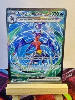 Garchomp ex 245/182 SV04: Paradox Rift Special Illustration Rare Pokemon Card - Image 1