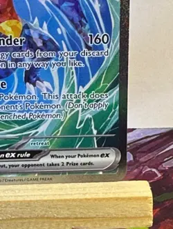 Garchomp ex 245/182 SV04: Paradox Rift Special Illustration Rare Pokemon Card - Image 4