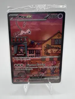 Mew ex 053 Holo Promo Scarlet & Violet 151 UPC Promo Pokemon English NM SEALED - Image 1