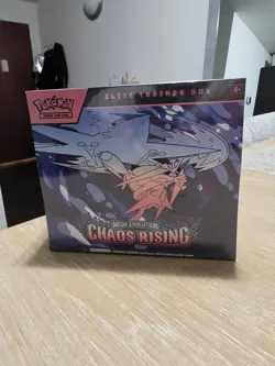 Pokemon TCG Chaos Rising Elite Trainer Box ETB Sealed Mega Evolution - Image 1