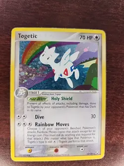 Togetic Holo Ex Team Rocket Returns Pokemon Card WOTC - Image 1