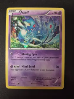Pokemon Azelf XY142 Promo Card Holo 2016 HP - Image 1