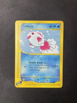 2002 Pokemon Aquapolis Goldeen 78/147 Near Mint Non-Holo WOTC - Image 1