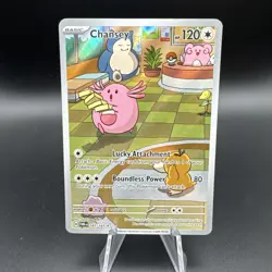 Chansey 187/167 Sv06: Twilight Masquerade Holo Illustration Rare Pokemon - Image 1