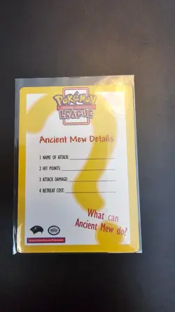 Pokemon TCG Ancient Mew Promo Holo EN 2000 Wizards of the Coast #1 - Image 4