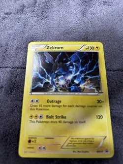 Zekrom - BW24 Holo Promo 2011 Black And White Promo Pokemon NM - Image 3