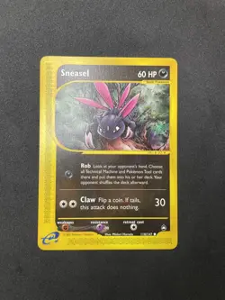 2002 Pokemon Aquapolis Sneasel 110/147 Near Mint Non-Holo WOTC - Image 1